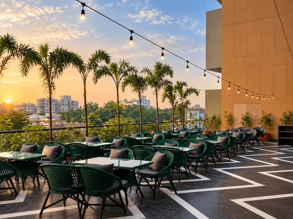 Food Stories by Hotel The WestEnd — Outdoor Furniture project, Ahmedabad